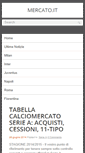 Mobile Screenshot of mercato.it