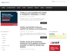 Tablet Screenshot of mercato.it