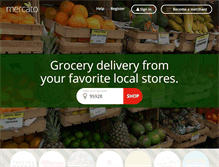 Tablet Screenshot of mercato.com
